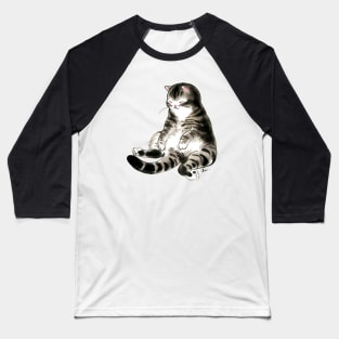 Relax cat Baseball T-Shirt